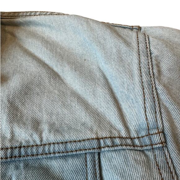 Vintage The Limited Jean Jacket International Embroidered Trucker Women's Large - Picture 4 of 11